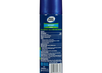 Right Guard - Sport Fresh -  Aerosol Antiperspirant & Deodorant - 48 HR Protection | 157 g