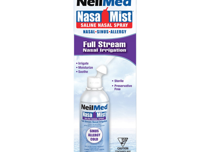 NeilMed - NasaMist Full Stream Nasal Irrigation | 177 mL