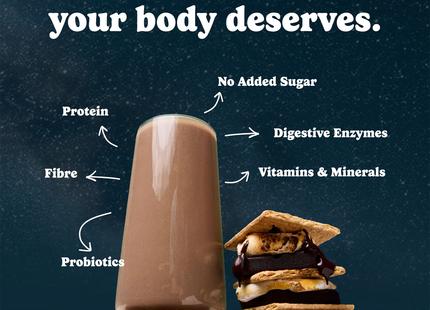 goodprotein - All-In-One Shake Plant-Based Superfood Blend, S'mores | 440 g