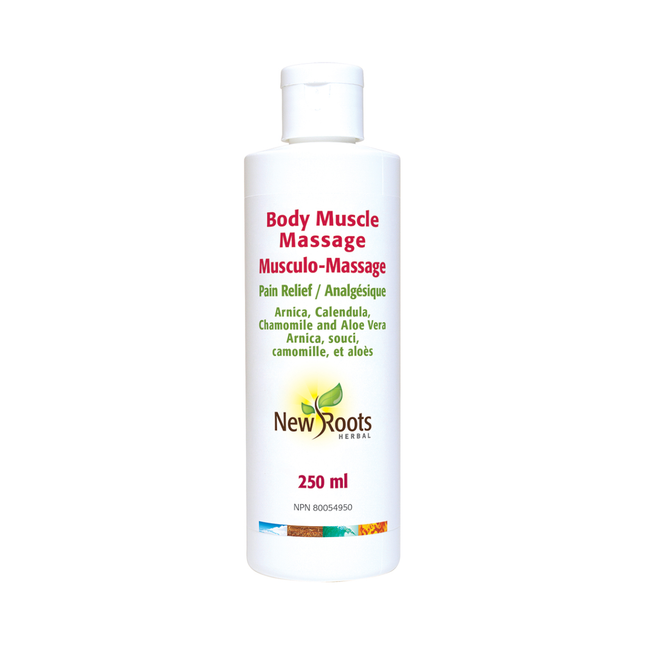 New Roots - Massage musculaire et corps pour soulager la douleur | 250 ml