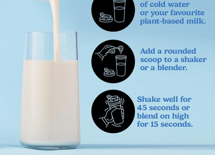 goodprotein All-In-One Shake Plant-Based Superfood Blend, Vanilla Milkshake | 880 g
