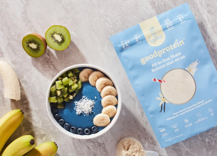 goodprotein All-In-One Shake Plant-Based Superfood Blend, Vanilla Milkshake | 880 g