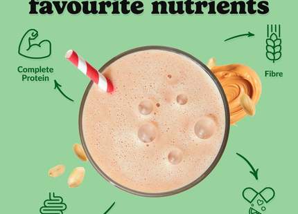 Goodprotein Shake tout-en-un, mélange de superaliments à base de plantes, beurre de cacahuète | 440 g