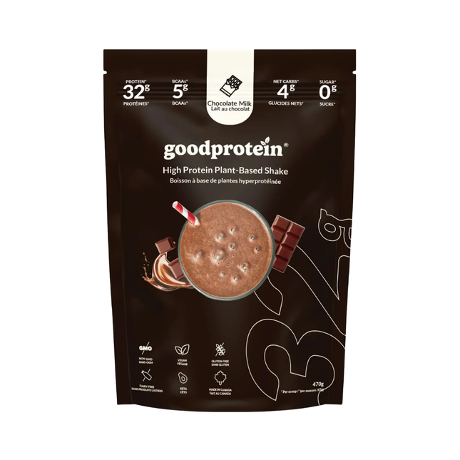 goodprotein - High Protein Plant-Based Shake, Chocolate Milk | 470 g