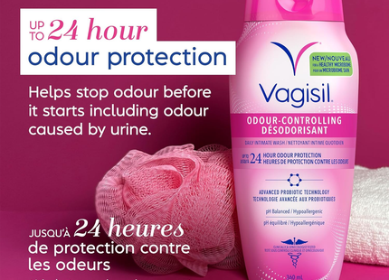 Vagisil - Nettoyant intime quotidien contrôlant les odeurs | 360 ml