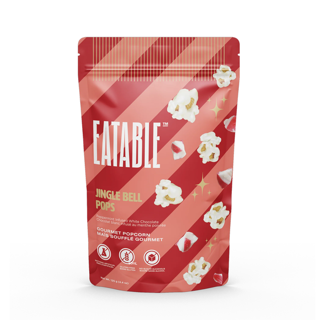 Eatable - Jingle Bell Pops | 125 g 6 Pk