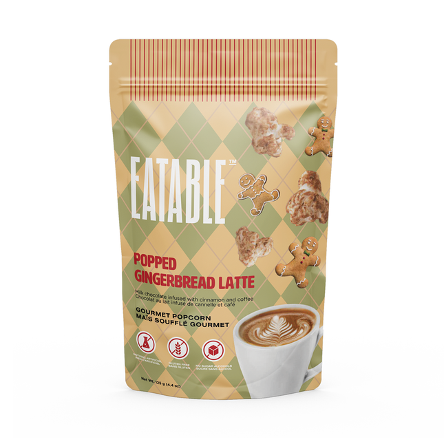 Eatable - Popped Gingerbread Latte | 108g 6 Pk