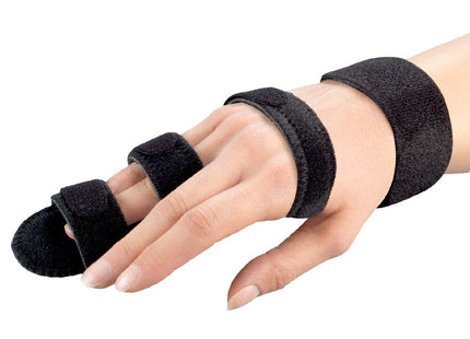OTC - Attelle d'immobilisation des doigts noire
