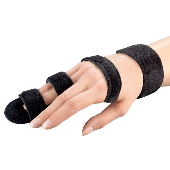 OTC - Attelle d'immobilisation des doigts noire