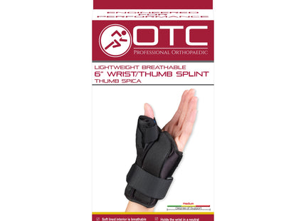 OTC - Spica poignet/pouce 6" noir