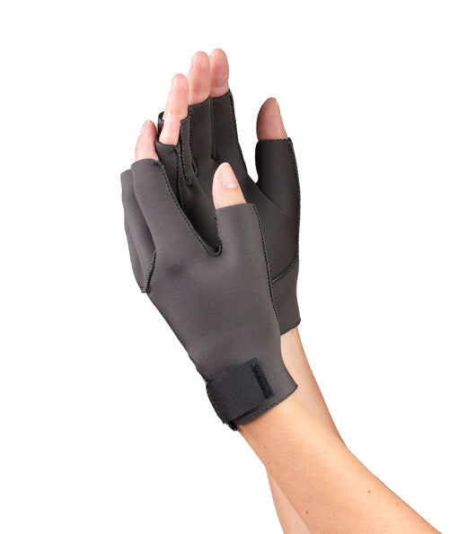 Gants pour l'arthrite noirs (paire)