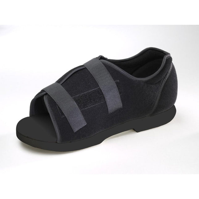 OTC - Chaussure postopératoire souple pour femme, noire