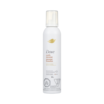 Dove - Mousse Boucles Soin Réparateur avec Bio-Protéines | 198 g