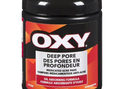 Oxy Deep Pore Medicated Acne Pads | 90 Pads