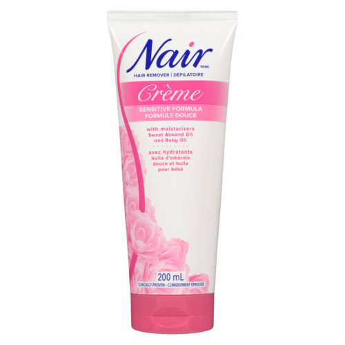 Nair Creme - Hair Remover - Sensitive Formula - with Sweet Almond & baby Oil | 200 mL