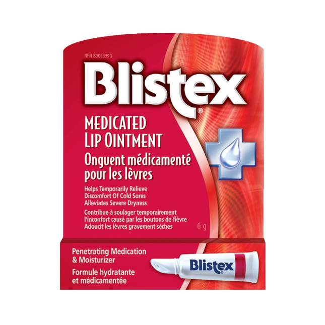 Blistex - Pommade médicamenteuse pour les lèvres | 6g