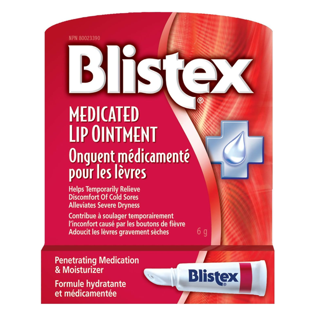 Blistex - Pommade médicamenteuse pour les lèvres | 6g