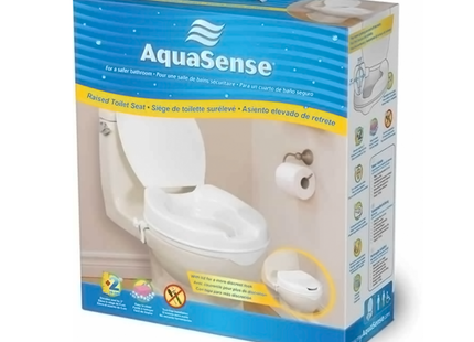 AquaSense - Raised Toilet Seat, 2 IN