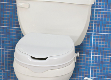 AquaSense - Raised Toilet Seat, 2 IN