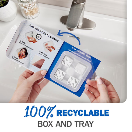 Olay - Cleansing Melts Daily Facial Cleanser with Hyaluronic Acid | 32 Dissolving Pads