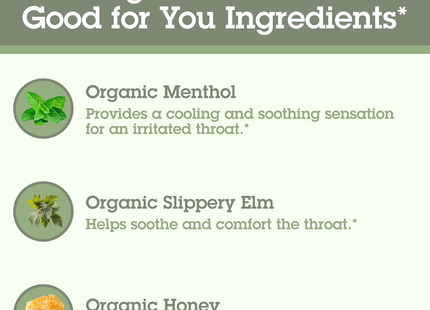 Quantum Health - Cough Relief Lozenges, Lemon and Honey | 18 Lozenges
