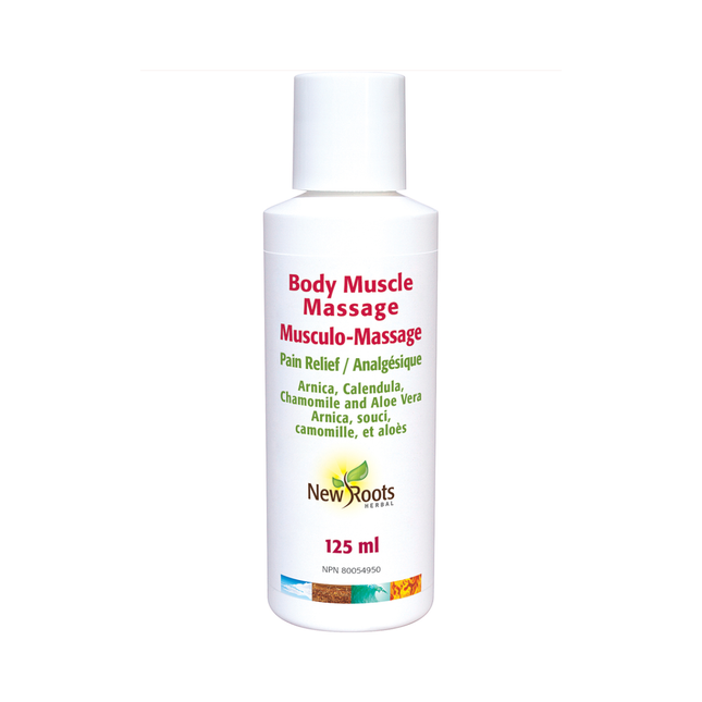 New Roots – Massage musculaire et corporel pour soulager la douleur | 125 ml