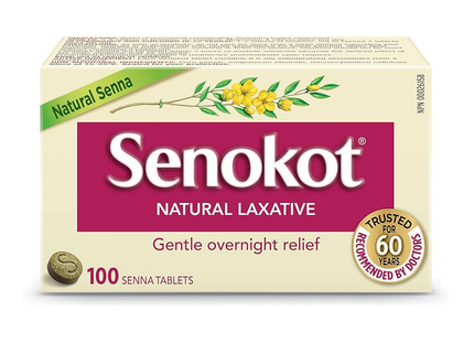 Senokot - Natural Laxative | 100 Senna Tablets