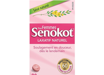 Senokot - Natural Laxative for Women | 90 Tablets