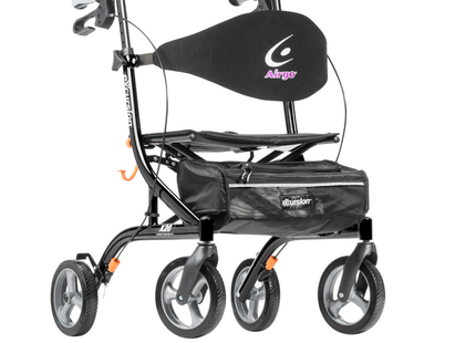 Déambulateur pliant latéral léger Airgo eXcursion X20 de Drive