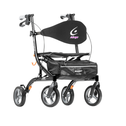 Déambulateur pliant latéral léger Airgo eXcursion X20 de Drive