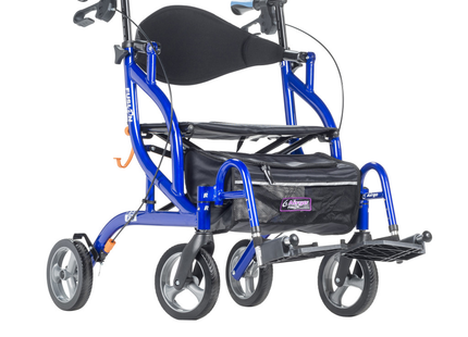 Drive - Airgo Fusion F20 Side-Folding Rollator & Transport Chair