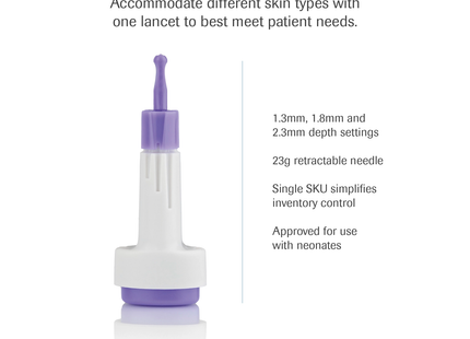 ACCU-CHEK Safe T Pro Plus Lancet Devices | 200 Sterile