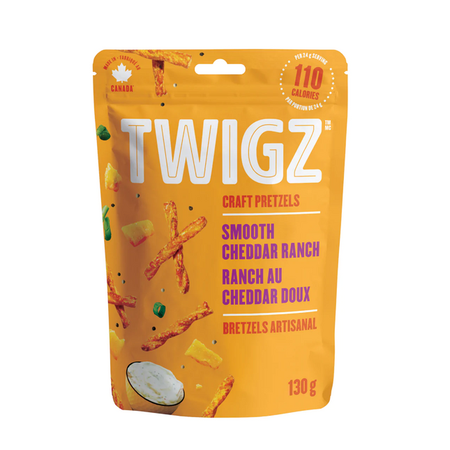 Twigz - Craft Pretzels - Smooth Chedder Ranch | 130g