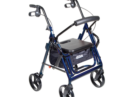 Drive - Duet Rollator/Transport Chair, 8" Casters