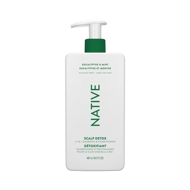 Native - Eucalyptus & Mint Scalp Detox 2-in-1 Shampoo | 487 mL