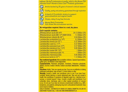 Renew Life - Ultimate Flora Women's Extra Care | 30 Capsules