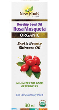 New Roots - Rosehip Seed Oil Rose Mosqueta - Exotic Organic Beauty Skincare Oil  | 30 mL*