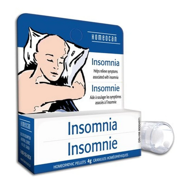 Homeocan - Insomnia Homeopathic Pellets | 4 g