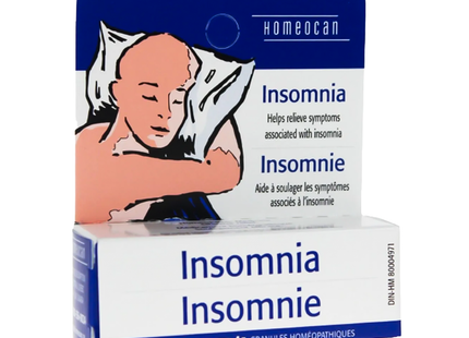Homeocan - Granulés homéopathiques contre l'insomnie | 4 g