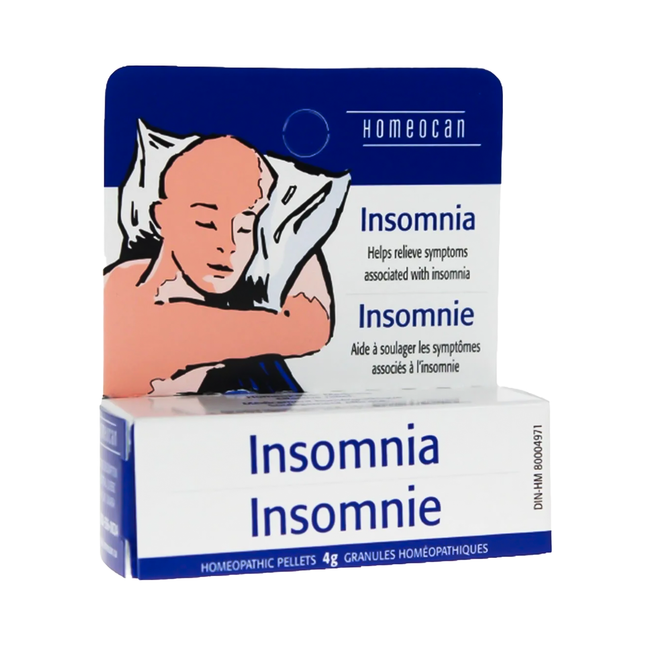 Homeocan - Insomnia Homeopathic Pellets | 4 g