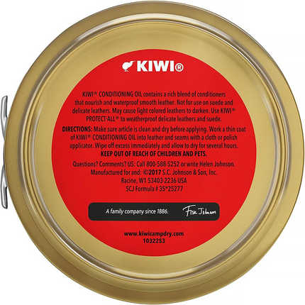 Kiwi - Dubbin Cuir lisse imperméable | 75g