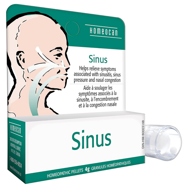 Homeocan - Sinus Homeopathic Pellets | 4 g