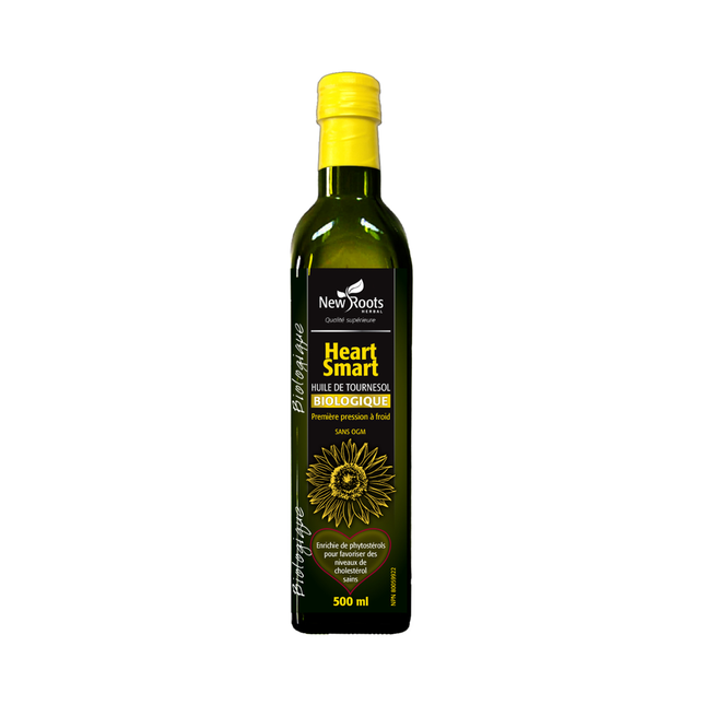 New Roots - Heart Smart Organic Sunflower Oil | 500 mL