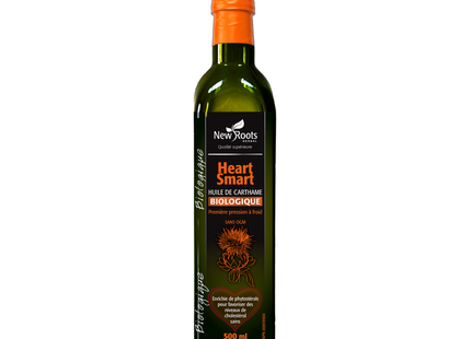 New Roots - Huile de carthame biologique Heart Smart | 500 ml