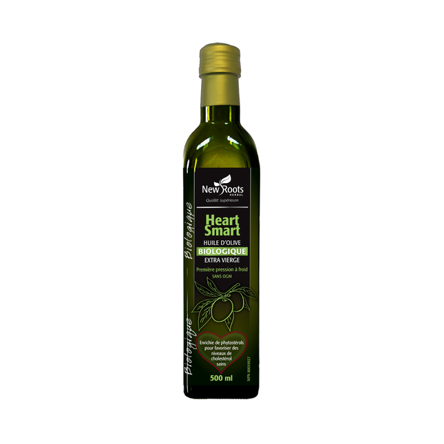 New Roots - Heart Smart Extra Virgin Organic Olive Oil | 500 mL