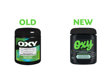 OXY - Acne Care Sensitive Skin Cleansing Pads with Salicylic Acid 0.5% | 90 Pads
