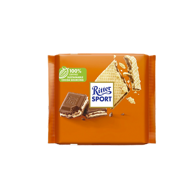 Ritter Sport - Gaufrette au Cacao | 100g