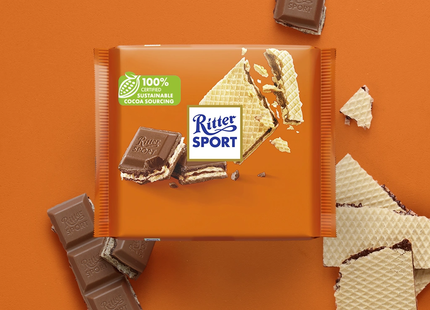 Ritter Sport - Gaufrette au Cacao | 100g