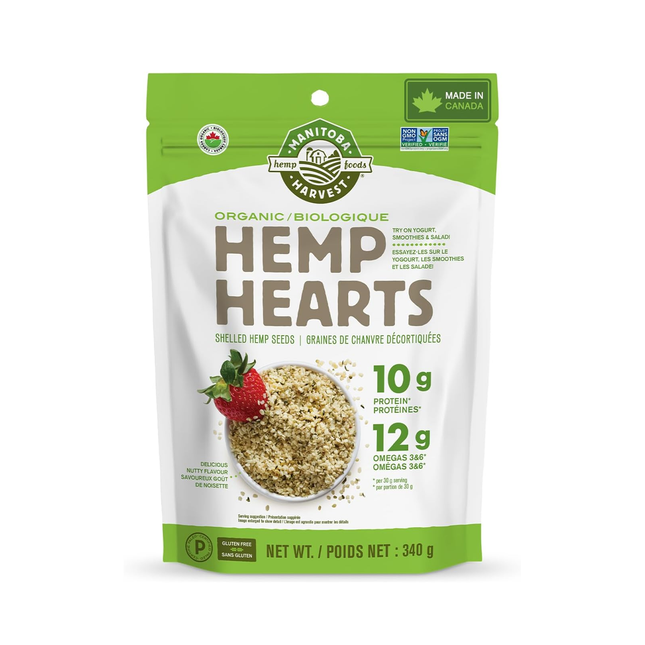 Manitoba Harvest - Cœurs de chanvre biologiques | 340 g