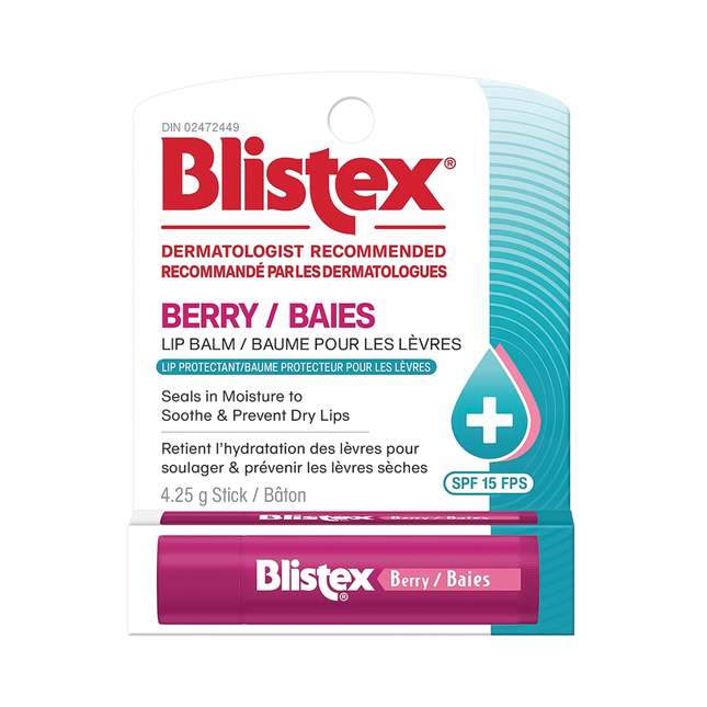 Blistex - Baume à lèvres aux baies avec FPS 15 | 4,25 g